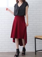 【その他のブランド/Other】のイレギュラーヘムフレアスカート ワイン|ID: prp329100004526071 ipo3291000000032010163