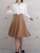 【その他のブランド/Other】のフレアスカート キャメル|ID: prp329100004526075 ipo3291000000032010179