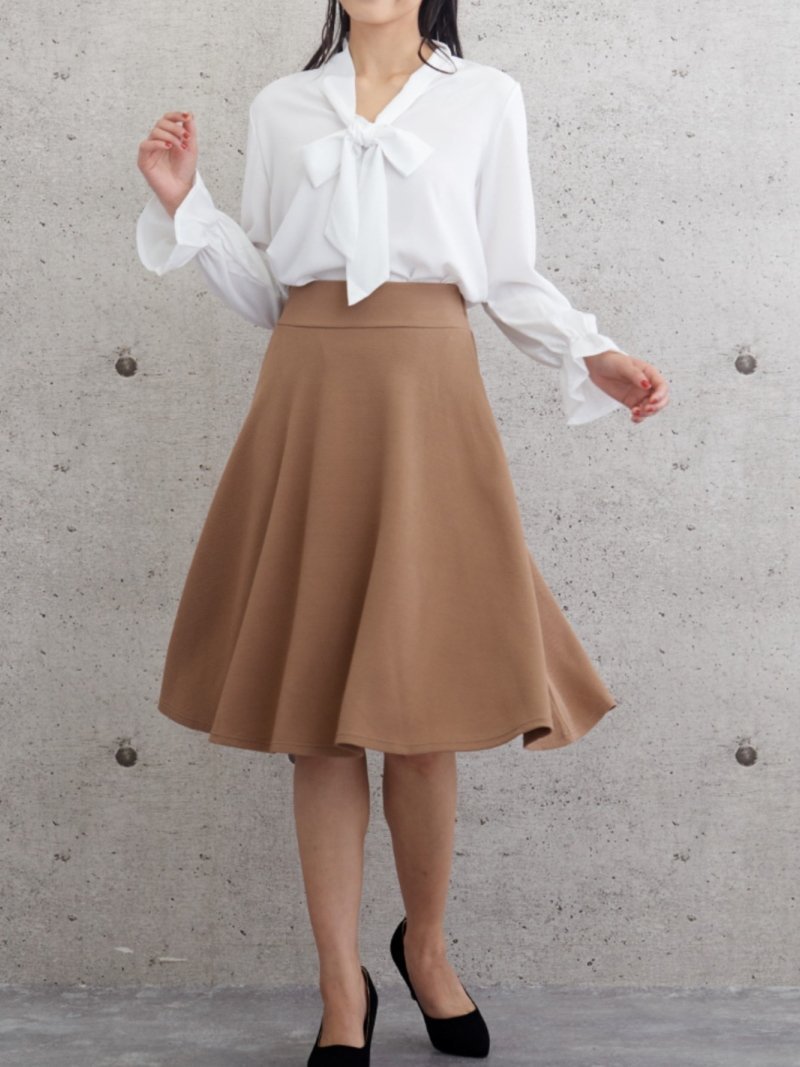 【その他のブランド/Other】のフレアスカート インテリア・キッズ・メンズ・レディースファッション・服の通販 founy(ファニー) 　ファッション　Fashion　レディースファッション　WOMEN　スカート　Skirt　Aライン/フレアスカート　Flared A-Line Skirts　デニム　Denim　フレア　Flare　ポケット　Pocket　キャメル|ID: prp329100004526075 ipo3291000000032010179