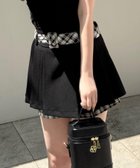 【ロイヤルパーティー/ROYAL PARTY】のチェック柄レイヤードミニスカート 人気、トレンドファッション・服の通販 founy(ファニー) ファッション Fashion レディースファッション WOMEN スカート Skirt ミニスカート Mini Skirts おすすめ Recommend インナー Inner シンプル Simple チェック Check トレンド Trend 今季 This Season thumbnail ブラック|ID: prp329100004526089 ipo3291000000032010242