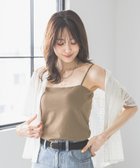 【グローバルワーク/GLOBAL WORK】の吉高由里子さん着用/Wingコラボ/Fffit エフィット/カップ付きキャミ/291149 ブラウン54|ID: prp329100004526107 ipo3291000000032010304