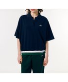 【ラコステ/LACOSTE】のドルマンスリーブスキッパーネックポロシャツ 人気、トレンドファッション・服の通販 founy(ファニー) ファッション Fashion レディースファッション WOMEN トップス・カットソー Tops/Tshirt シャツ/ブラウス Shirts/Blouses ポロシャツ Polo Shirts シンプル Simple スキッパー Skipper トレンド Trend ポロシャツ Polo Shirt ワイド Wide 人気 Popularity 鹿の子 Pique thumbnail ブルー系その他|ID: prp329100004526109 ipo3291000000032010314