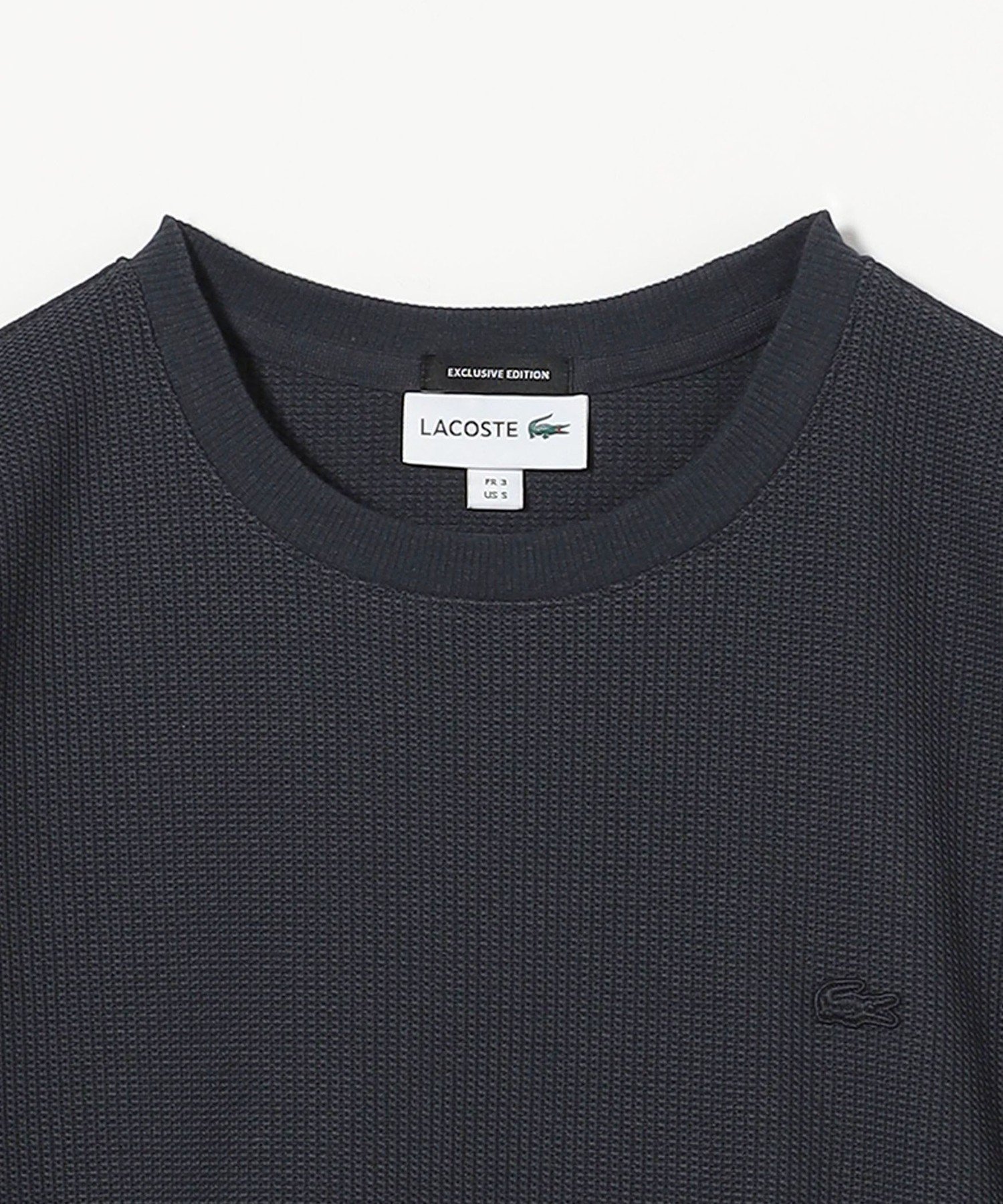 【ビューティ&ユース ユナイテッドアローズ/BEAUTY&YOUTH / UNITED ARROWS / MEN】のLACOSTE for BEAUTY YOUTH 1トーン ショートスリーブ Tシャツ 人気、トレンドファッション・服の通販 founy(ファニー) 　ファッション　Fashion　メンズファッション　Fashion for Men　おすすめ　Recommended / Our Picks　ショーツ　Shorts, Short Pants　ショート　Short, Short Length　スリーブ　Sleeve, Long Sleeve / Short Sleeve　セットアップ　Set-Up, Coordinated Outfit　ポロシャツ　Polo Shirt, Collared Tee　ラッセル　Raschel, Raschel Lace　エレガント 上品　Elegant　人気　Popular, Best Seller　今季　This Season, Current Season　別注　Limited Edition, Custom Order　定番　Standard, Basic Item　日本製　Made In Japan　 other-1|ID: prp329100004526116 ipo3291000000032730779