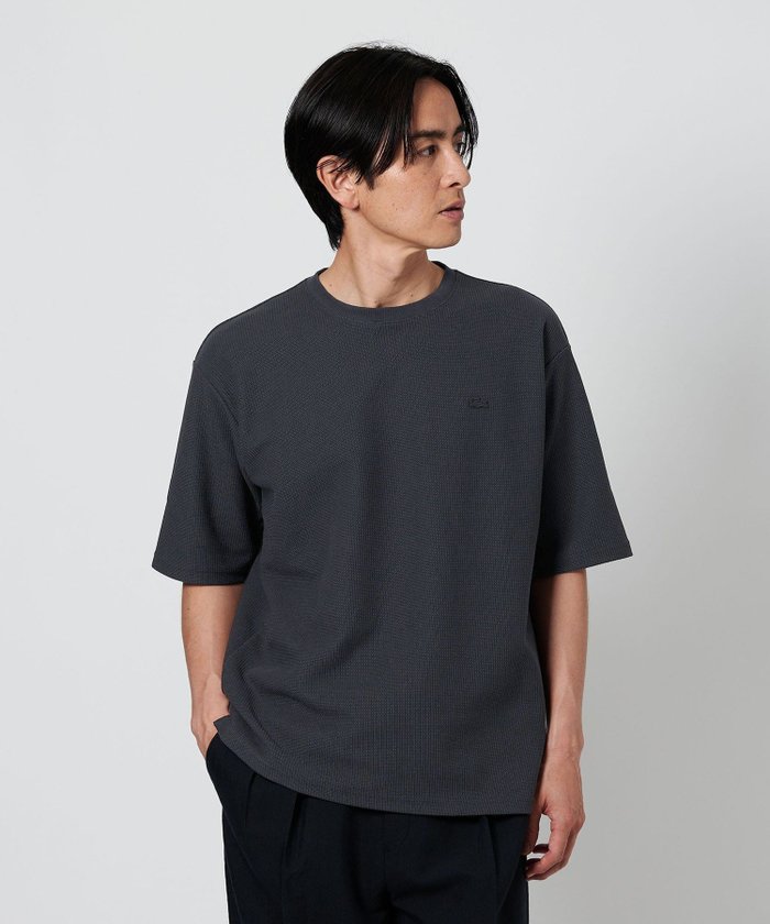 【ビューティ&ユース ユナイテッドアローズ/BEAUTY&YOUTH / UNITED ARROWS / MEN】のLACOSTE for BEAUTY YOUTH 1トーン ショートスリーブ Tシャツ インテリア・キッズ・メンズ・レディースファッション・服の通販 founy(ファニー) https://founy.com/ ファッション Fashion メンズファッション Fashion for Men おすすめ Recommended / Our Picks ショーツ Shorts, Short Pants ショート Short, Short Length スリーブ Sleeve, Long Sleeve / Short Sleeve セットアップ Set-Up, Coordinated Outfit ポロシャツ Polo Shirt, Collared Tee ラッセル Raschel, Raschel Lace エレガント 上品 Elegant 人気 Popular, Best Seller 今季 This Season, Current Season 別注 Limited Edition, Custom Order 定番 Standard, Basic Item 日本製 Made In Japan |ID: prp329100004526116 ipo3291000000033224745