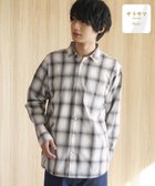【グローバルワーク/GLOBAL WORK / MEN】のサラサマレギュラーシャツ/長袖/234563 オフ×オンブレチェック05|ID: prp329100004526127 ipo3291000000033560163
