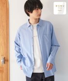【グローバルワーク/GLOBAL WORK / MEN】のサラサマレギュラーシャツ/長袖/234563 ブルー86|ID: prp329100004526127 ipo3291000000033560173