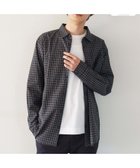 【グローバルワーク/GLOBAL WORK / MEN】のサラサマレギュラーシャツ/長袖/234563 ネイビーチェック89|ID: prp329100004526127 ipo3291000000033560175