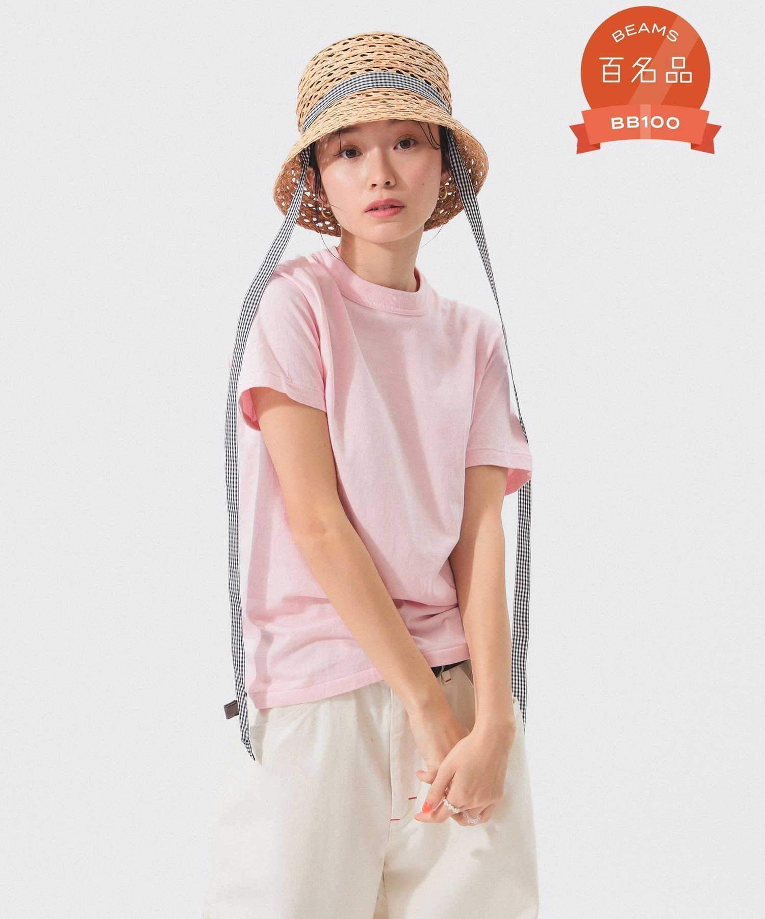 【ビームス ウイメン/BEAMS】のボーイ ベーシック Tシャツ 25SS 定番人気 イージーケア 通年 着回し インテリア・キッズ・メンズ・レディースファッション・服の通販 founy(ファニー) 　ファッション　Fashion　レディースファッション　Ladies' Fashion Online　トップス・カットソー　Tops/Tshirt　シャツ/ブラウス　Shirts/Blouses　ロング / Tシャツ　T-Shirts　2025年　2025　2025春夏・S/S　Ss,Spring/Summer,2025　おすすめ　Recommend　インナー　Inner　シンプル　Simple　フィット　Fit　ベーシック　Basic　人気　Popularity　定番　Standard　PINK|ID: prp329100004526138 ipo3291000000032607508