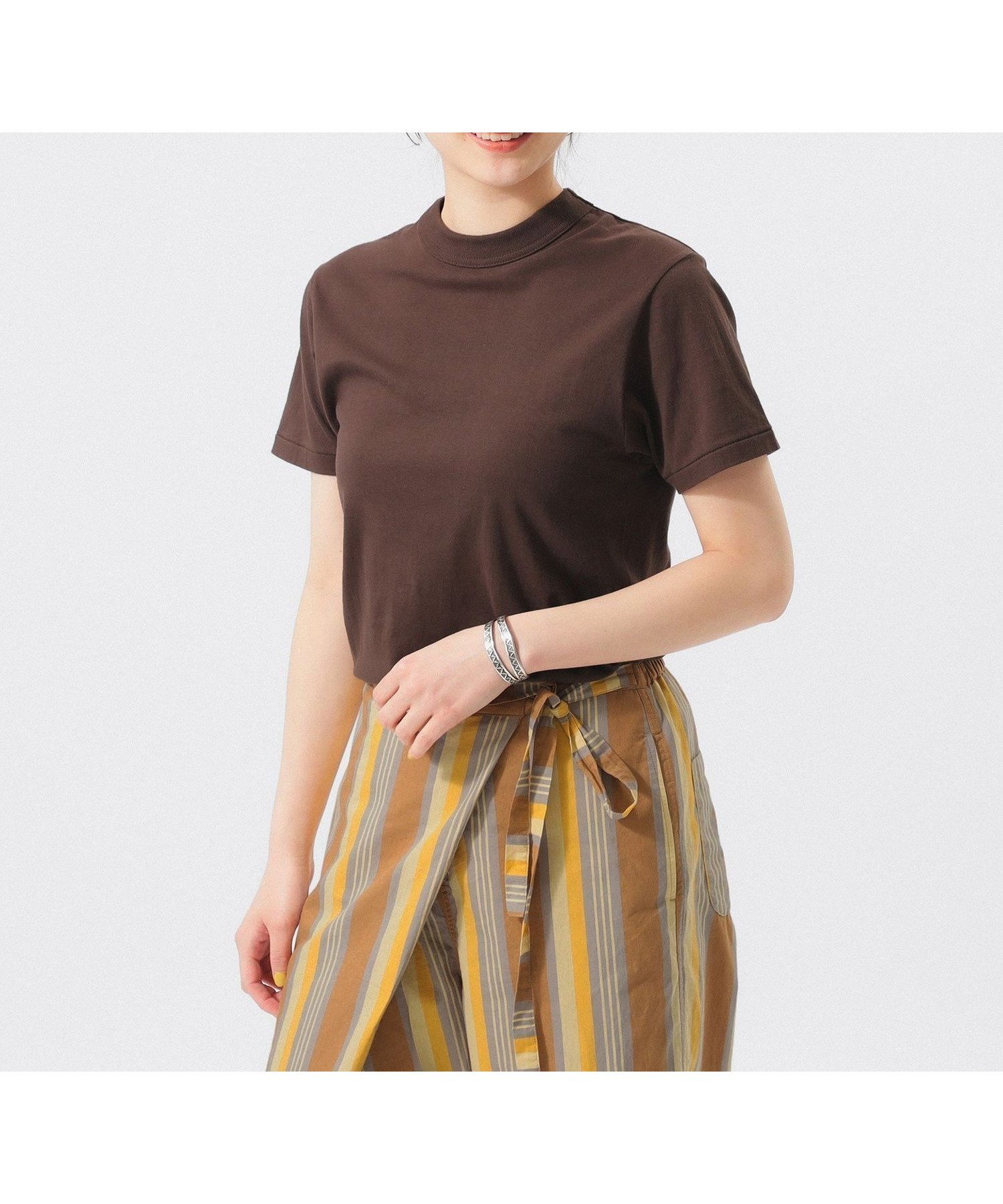 【ビームス ウイメン/BEAMS】のボーイ ベーシック Tシャツ 25SS 定番人気 イージーケア 通年 着回し インテリア・キッズ・メンズ・レディースファッション・服の通販 founy(ファニー) 　ファッション　Fashion　レディースファッション　Fashion for Women　トップス・カットソー　Cut & Sew Tops　シャツ・ブラウス・オフィスカジュアル　Elegant Blouses & Button-Ups　ロングTシャツ・Tシャツ　Longline T-Shirts & Tees　2025年　2025　2025春夏・S/S　Spring/Summer 2025 SS25　おすすめ　Recommended / Our Picks　インナー　Innerwear　シンプル　Simple, Minimal　フィット　Fit, Slim Fit　ベーシック　Basic, Essential　人気　Popular, Best Seller　定番　Standard, Basic Item　BROWN|ID: prp329100004526138 ipo3291000000033417360