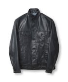 【メンズビギトーキョー/Men's Bigi / MEN】のシープレザーアンティークムラ加工トラッカージャケット 人気、トレンドファッション・服の通販 founy(ファニー) ファッション Fashion メンズファッション MEN ヴィンテージ Vintage スタイリッシュ Stylish スマート Smart フィット Fit ブルゾン Blouson モダン Modern エレガント 上品 Elegant thumbnail グレー|ID: prp329100004526139 ipo3291000000032099241