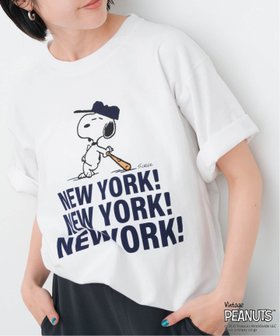 【スピック&スパン/Spick & Span】のChampion/チャンピオン SNOOPY NEWYORK TSH 人気、トレンドファッション・服の通販 founy(ファニー) ファッション Fashion レディースファッション WOMEN |ID:prp329100004526151