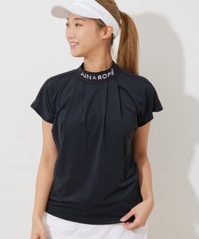 【ジュンアンドロペ/JUN&ROPE】の【UVカット】【接触冷感】タック使いリボンモック半袖プルオーバー 人気、トレンドファッション・服の通販 founy(ファニー) ファッション Fashion レディースファッション WOMEN トップス・カットソー Tops/Tshirt プルオーバー Pullover イエロー Yellow 吸水 Water Absorption スリーブ Sleeve フレンチ French ポケット Pocket 半袖 Short Sleeve モノトーン Monotone リボン Ribbon 夏 Summer エレガント 上品 Elegant ゴルフ Golf |ID:prp329100004526155