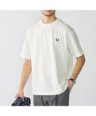 【シップス/SHIPS / MEN】の【SHIPS別注】FRED PERRY COOLMAX 鹿の子 ワンポイント ロゴ Tシャツ 25SS ホワイト|ID: prp329100004526159 ipo3291000000032506887