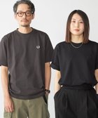 【シップス/SHIPS / MEN】の【SHIPS別注】FRED PERRY COOLMAX 鹿の子 ワンポイント ロゴ Tシャツ 25SS ブラック|ID: prp329100004526159 ipo3291000000032506888