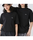 【ラコステ/LACOSTE】のアウトラインクロックポケット半袖Tシャツ 人気、トレンドファッション・服の通販 founy(ファニー) ファッション Fashion レディースファッション Fashion for Women トップス・カットソー Cut & Sew Tops シャツ・ブラウス・オフィスカジュアル Elegant Blouses & Button-Ups ロングTシャツ・Tシャツ Longline T-Shirts & Tees クラシック Classic, Timeless Style フィット Fit, Slim Fit プレーン Plain, Simple ポケット Pocket, Pocket Detail 半袖 Short Sleeve, Half Sleeve 定番 Standard, Basic Item thumbnail ブラック|ID: prp329100004526161 ipo3291000000033997513