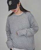 【チャオパニックティピー/CIAOPANIC TYPY】の【Franklin Climbing】メリノウールロングスリーブTシャツ グレー|ID: prp329100004526164 ipo3291000000032671111