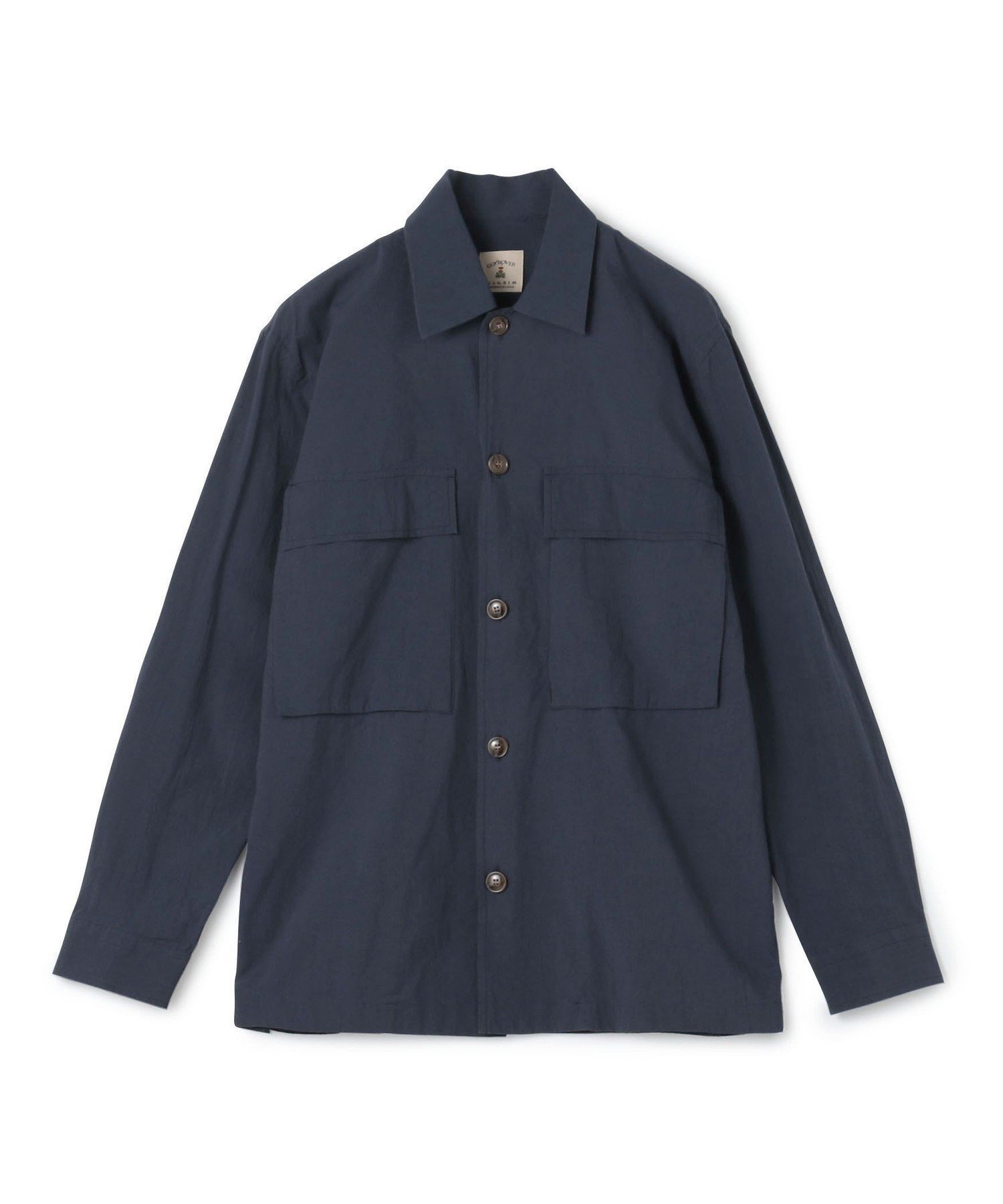 【トゥモローランド/TOMORROWLAND / MEN】の【別注】GUY ROVER コットンポプリン オーバーシャツ インテリア・キッズ・メンズ・レディースファッション・服の通販 founy(ファニー) 　ファッション　Fashion　メンズファッション　MEN　カフス　Cuffs　コレクション　Collection　ポケット　Pocket　ミラノ　Milan　別注　Special Order　69 ネイビー|ID: prp329100004526174 ipo3291000000032010647