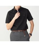 【シップス/SHIPS / MEN】の【WEB限定】SHIPS 吸水速乾・UVケア Drymixワンポイントロゴ ボタンダウン ポロシャツ ブラック|ID: prp329100004526175 ipo3291000000032010660