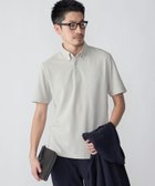 【シップス/SHIPS / MEN】の【WEB限定】SHIPS 吸水速乾・UVケア Drymixワンポイントロゴ ボタンダウン ポロシャツ ベージュ|ID: prp329100004526175 ipo3291000000032010661