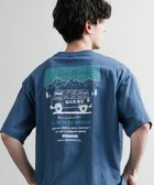【ロッキーモンロー/Rocky Monroe】のGERRY ワンポイントロゴ刺繍バックプリント半袖Tシャツ B2.ブルー|ID: prp329100004526185 ipo3291000000032371349