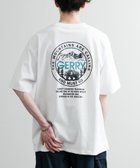 【ロッキーモンロー/Rocky Monroe】のGERRY ワンポイントロゴ刺繍バックプリント半袖Tシャツ C1.ホワイト|ID: prp329100004526185 ipo3291000000032371356