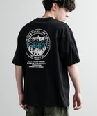 【ロッキーモンロー/Rocky Monroe】のGERRY ワンポイントロゴ刺繍バックプリント半袖Tシャツ C4.ブラック|ID: prp329100004526185 ipo3291000000032371362