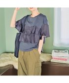 【フリークスストア/FREAK'S STORE】のビスチェ風 レイヤード フリル 半袖 トップス【限定展開】 25SS 人気、トレンドファッション・服の通販 founy(ファニー) ファッション Fashion レディースファッション Fashion for Women トップス・カットソー Cut & Sew Tops ビスチェ Bustiers & Corset Tops / Layered Bustier Style 2025年 2025 2025春夏・S/S Spring/Summer 2025 SS25 おすすめ Recommended / Our Picks コンパクト Compact, Small Size サテン Satin, Glossy Fabric シンプル Simple, Minimal ストレート Straight, Straight Cut スラックス Slacks, Dress Pants タイトスカート Pencil Skirt, Tight Skirt ダウン Down, Puffer デニム Denim, Jeans Material ビスチェ Bustier, Corset Top フェミニン Feminine, Girly フリル Frill, Ruffle 半袖 Short Sleeve, Half Sleeve 夏 Summer S/S・春夏 SS, Spring/Summer, Warm Season thumbnail ネイビー|ID: prp329100004526189 ipo3291000000032654705