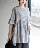 【アールピーエス/rps】のコットンボイルワイドギャザープルオーバー 人気、トレンドファッション・服の通販 founy(ファニー) ファッション Fashion レディースファッション Fashion for Women トップス・カットソー Cut & Sew Tops カジュアルプルオーバー・ニットトップス Pullovers & Knit Tops / Casual Pullovers ガーリー Girly, Feminine Style ギャザー Gathered, Ruffled ギンガム Gingham, Gingham Fabric シンプル Simple, Minimal ストライプ Stripe, Striped Pattern チェック Check, Plaid, Tartan 再入荷 Restock / Back in Stock thumbnail ブラック|ID: prp329100004526214 ipo3291000000032722917