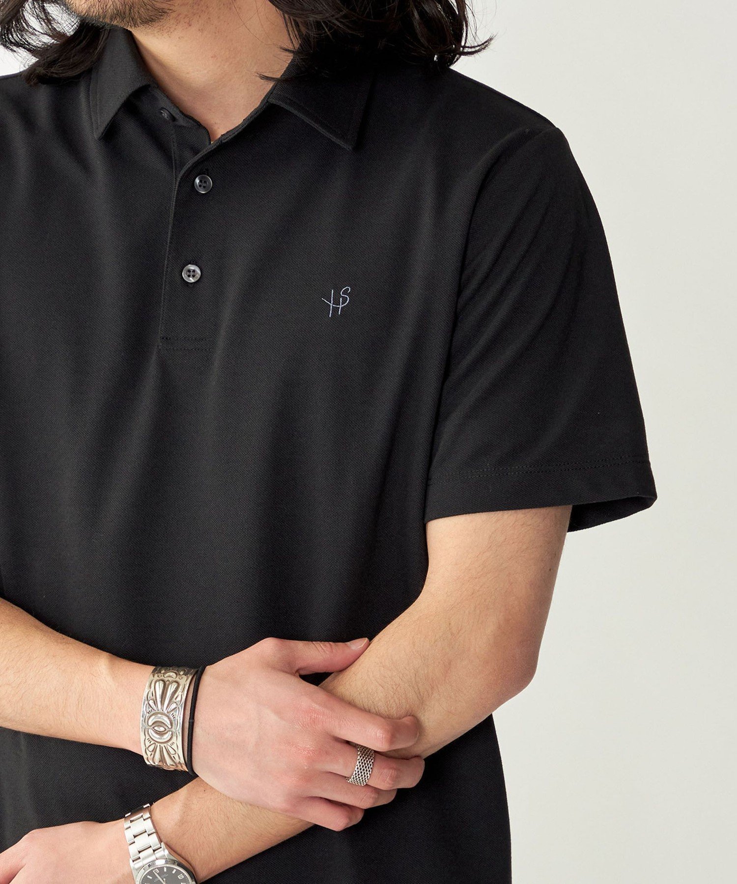 【シップス/SHIPS / MEN】の【WEB限定】SHIPS 吸水速乾・UVケア Drymixワンポイントロゴ レギュラーカラー ポロシャツ インテリア・キッズ・メンズ・レディースファッション・服の通販 founy(ファニー) 　ファッション　Fashion　メンズファッション　MEN　インナー　Inner　吸水　Water Absorption　ジャケット　Jacket　スタイリッシュ　Stylish　ポロシャツ　Polo Shirt　ラグジュアリー　Luxury　レギュラー　Regular　ワンポイント　One Point　夏　Summer　ビジネス 仕事 通勤　Business　ブラック|ID: prp329100004526230 ipo3291000000032115952
