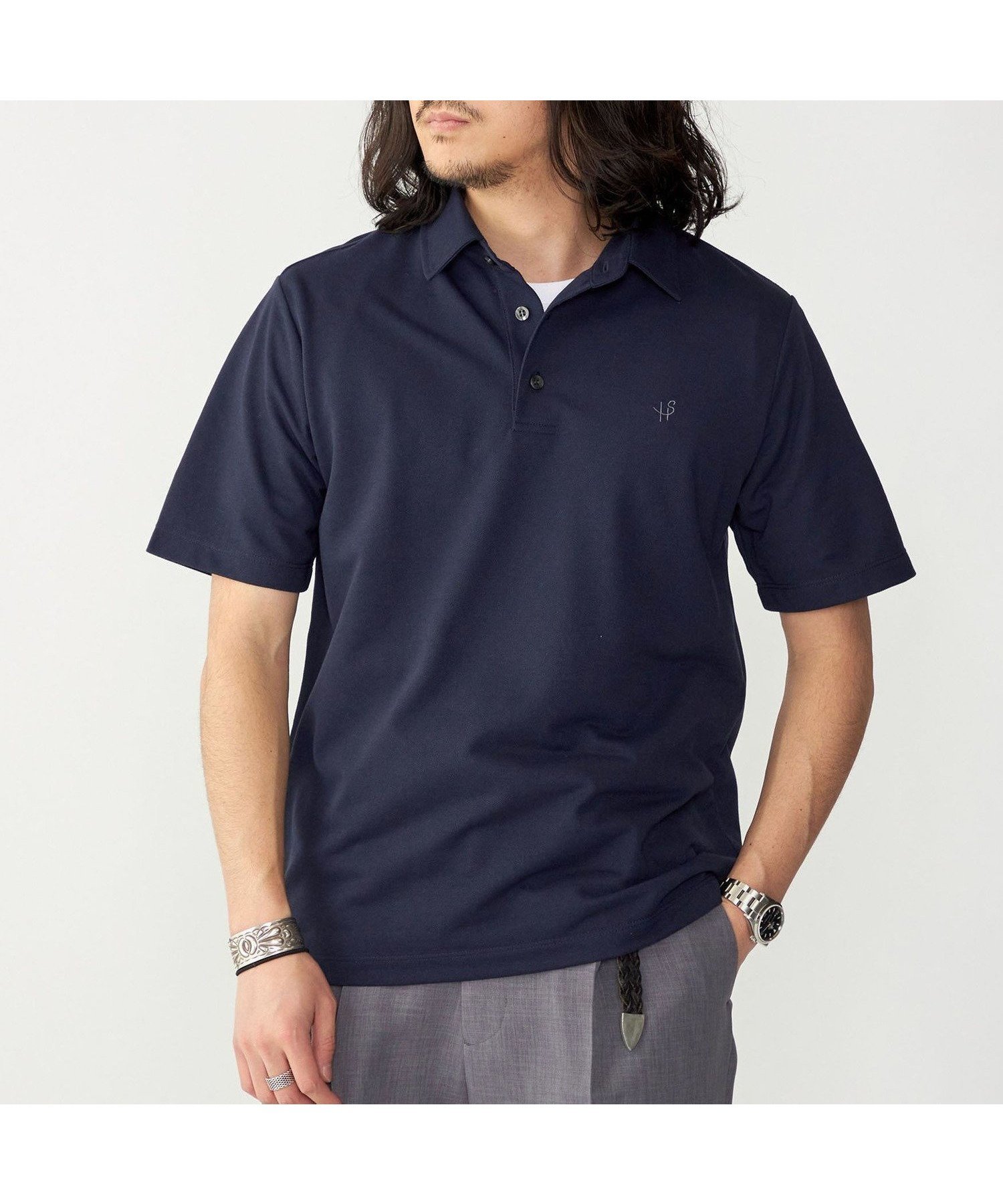 【シップス/SHIPS / MEN】の【WEB限定】SHIPS 吸水速乾・UVケア Drymixワンポイントロゴ レギュラーカラー ポロシャツ インテリア・キッズ・メンズ・レディースファッション・服の通販 founy(ファニー) 　ファッション　Fashion　メンズファッション　MEN　インナー　Inner　吸水　Water Absorption　ジャケット　Jacket　スタイリッシュ　Stylish　ポロシャツ　Polo Shirt　ラグジュアリー　Luxury　レギュラー　Regular　ワンポイント　One Point　夏　Summer　ビジネス 仕事 通勤　Business　ネイビー|ID: prp329100004526230 ipo3291000000032115968