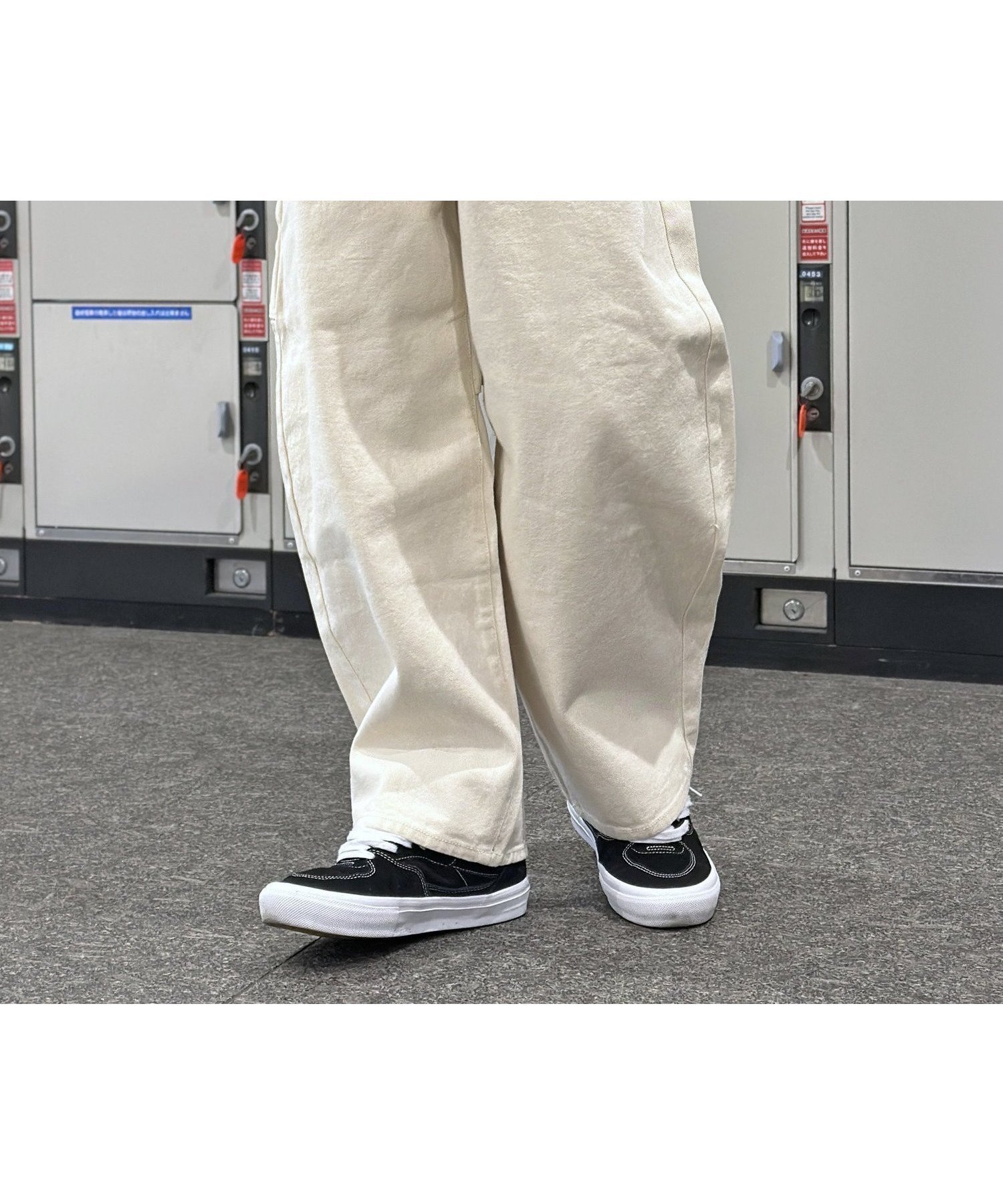 【シーピーシーエム/CPCM】のカーブペインターデニムパンツ インテリア・キッズ・メンズ・レディースファッション・服の通販 founy(ファニー) 　ファッション　Fashion　レディースファッション　WOMEN　パンツ　Pants　デニムパンツ　Denim Pants　デニム　Denim　トレンド　Trend　ルーズ　Loose　ワーク　Work　アイボリー|ID: prp329100004526232 ipo3291000000032010942