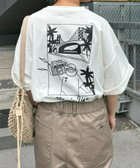 【チャオパニックティピー/CIAOPANIC TYPY】の【おじさんシリーズ】ワンポイント刺繍半袖Tee 人気、トレンドファッション・服の通販 founy(ファニー) ファッション Fashion レディースファッション Fashion for Women トップス・カットソー Cut & Sew Tops オレンジ Orange プリント Print, Printed Pattern ボーダー Border, Stripe 半袖 Short Sleeve, Half Sleeve ワンポイント One Point, Statement Accent 再入荷 Restock / Back in Stock おすすめ Recommended / Our Picks thumbnail オフホワイト|ID: prp329100004526250 ipo3291000000033976890