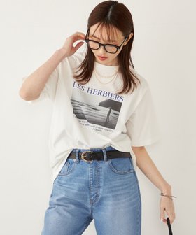【シップス フォー ウィメン/SHIPS】のSHIPS Colors 接触冷感・UVカット サンセット フォト Tシャツ 人気、トレンドファッション・服の通販 founy(ファニー) ファッション Fashion レディースファッション Fashion for Women トップス・カットソー Cut & Sew Tops シャツ・ブラウス・オフィスカジュアル Elegant Blouses & Button-Ups ロングTシャツ・Tシャツ Longline T-Shirts & Tees 2025年 2025 2025春夏・S/S Spring/Summer 2025 SS25 |ID:prp329100004526263