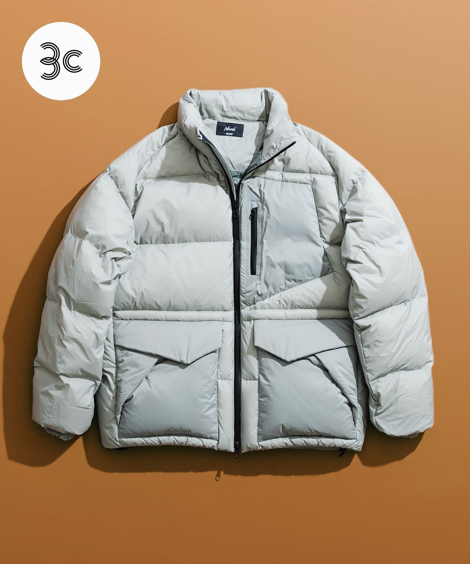 【アーバンリサーチ/URBAN RESEARCH / MEN】の『別注』NANGA*URBAN RESEARCH NANGA SHADOW RIP DOWN インテリア・キッズ・メンズ・レディースファッション・服の通販 founy(ファニー) 　ファッション　Fashion　メンズファッション　Fashion for Men　キルト　Quilt, Quilted Fabric　軽量　Lightweight, Ultra Light　シャーリング　Shirring, Ruched　ダウン　Down, Puffer　人気　Popular, Best Seller　フォルム　Silhouette, Form　フラップ　Flap, Flap Pocket　ポケット　Pocket, Pocket Detail　別注　Limited Edition, Custom Order　A/W・秋冬　Autumn/Winter　冬　Winter / This Winter　2024年　2024　2024-2025秋冬・A/W　Autumn/Winter 2024–25 AW24–25　GRAY|ID: prp329100004526264 ipo3291000000033560939
