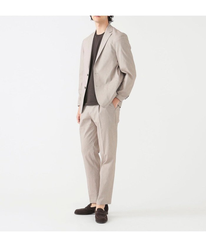 【ビームス ハート/BEAMS HEART / MEN】の【セットアップ対応】麻ブレンド 2ボタンジャケット 25SS(S~XL・接触冷感・イージーケア) インテリア・キッズ・メンズ・レディースファッション・服の通販 founy(ファニー) https://founy.com/ ファッション Fashion メンズファッション Fashion for Men セットアップ Matching Sets 2025年 2025 2025春夏・S/S Spring/Summer 2025 SS25 クラシカル Classical, Vintage-Inspired シンプル Simple, Minimal ジャケット Jacket, Outerwear スタイリッシュ Stylish, Fashionable セットアップ Set-Up, Coordinated Outfit デニム Denim, Jeans Material ビジネス 仕事 通勤 Business / Work / Commuting モダン Modern, Contemporary 人気 Popular, Best Seller |ID: prp329100004526274 ipo3291000000032711996