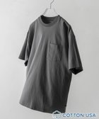 【コーエン/COEN】のUSAコットンスタンダードポケットTシャツ 人気、トレンドファッション・服の通販 founy(ファニー) ファッション Fashion レディースファッション WOMEN トップス・カットソー Tops/Tshirt シャツ/ブラウス Shirts/Blouses ロング / Tシャツ T-Shirts インナー Inner シンプル Simple スタンダード Standard ベーシック Basic ポケット Pocket ルーズ Loose 人気 Popularity 半袖 Short Sleeve 定番 Standard 無地 Plain Color thumbnail DK.GRAY|ID: prp329100004526279 ipo3291000000032011138