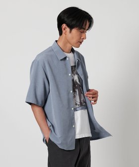 【ビューティ&ユース ユナイテッドアローズ/BEAUTY&YOUTH / UNITED ARROWS / MEN】のシルキータッチ キャンプカラー フォルム シャツ 人気、トレンドファッション・服の通販 founy(ファニー) ファッション Fashion メンズファッション Fashion for Men インナー Innerwear ショーツ Shorts, Short Pants シルク Silk, 100% Silk スタンダード Standard, Basic スラックス Slacks, Dress Pants トラベル Travel, Travel Gear トレンド Trend, Trending Now バランス Balance, Style Balance フォルム Silhouette, Form ベーシック Basic, Essential 半袖 Short Sleeve, Half Sleeve モダン Modern, Contemporary ワイド Wide, Wide Fit おすすめ Recommended / Our Picks 夏 Summer 旅行 Travel エレガント 上品 Elegant |ID:prp329100004526289