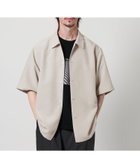 【ビューティ&ユース ユナイテッドアローズ/BEAUTY&YOUTH / UNITED ARROWS / MEN】のシルキータッチ キャンプカラー フォルム シャツ LT.GRAY|ID: prp329100004526289 ipo3291000000032627781