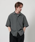 【ビューティ&ユース ユナイテッドアローズ/BEAUTY&YOUTH / UNITED ARROWS / MEN】のシルキータッチ キャンプカラー フォルム シャツ DK.GRAY|ID: prp329100004526289 ipo3291000000032627783