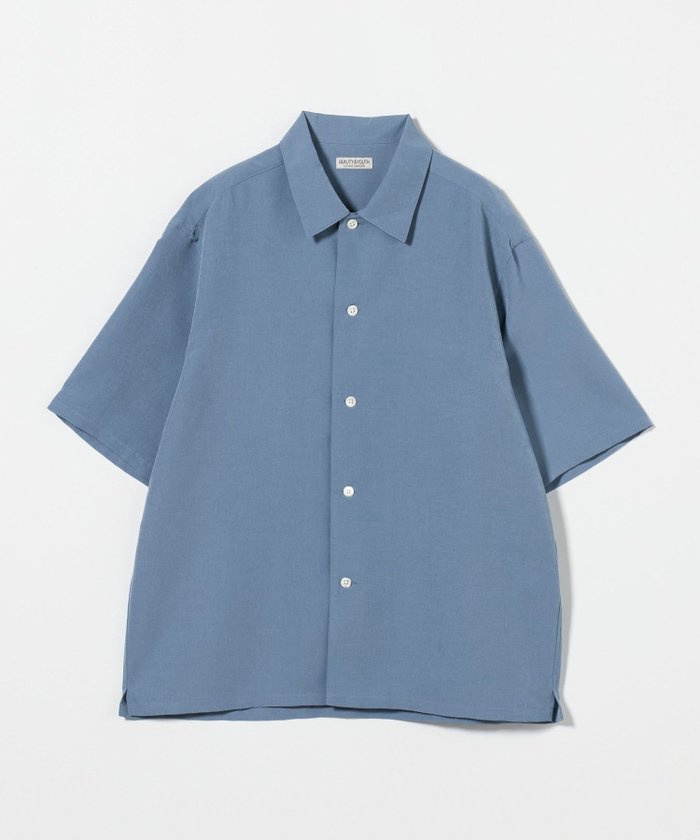 【ビューティ&ユース ユナイテッドアローズ/BEAUTY&YOUTH / UNITED ARROWS / MEN】のシルキータッチ キャンプカラー フォルム シャツ インテリア・キッズ・メンズ・レディースファッション・服の通販 founy(ファニー) https://founy.com/ ファッション Fashion メンズファッション Fashion for Men インナー Innerwear ショーツ Shorts, Short Pants シルク Silk, 100% Silk スタンダード Standard, Basic スラックス Slacks, Dress Pants トラベル Travel, Travel Gear トレンド Trend, Trending Now バランス Balance, Style Balance フォルム Silhouette, Form ベーシック Basic, Essential 半袖 Short Sleeve, Half Sleeve モダン Modern, Contemporary ワイド Wide, Wide Fit おすすめ Recommended / Our Picks 夏 Summer 旅行 Travel エレガント 上品 Elegant |ID: prp329100004526289 ipo3291000000033338192