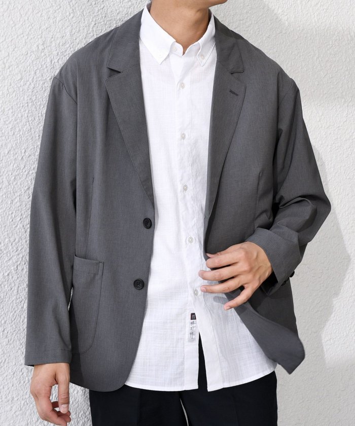 【シップス/SHIPS / MEN】のSHIPS any 吸水速乾 Rapidry リラックス ジャケット(セットアップ対応) インテリア・キッズ・メンズ・レディースファッション・服の通販 founy(ファニー) https://founy.com/ ファッション Fashion メンズファッション MEN セットアップ Setup/Men 吸水 Water Absorption 軽量 Lightweight シンプル Simple ジャケット Jacket セットアップ Set Up パイピング Piping フィット Fit リラックス Relax おすすめ Recommend 夏 Summer ビジネス 仕事 通勤 Business |ID: prp329100004526291 ipo3291000000032082185