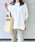 【その他のブランド/Other】のライトダンボールサイドジップドルマンプルオーバー 人気、トレンドファッション・服の通販 founy(ファニー) ファッション Fashion レディースファッション WOMEN トップス・カットソー Tops/Tshirt プルオーバー Pullover サイドジップ Side Zip ジップ Zip スリット Slit デニム Denim ペンシル Pencil ボトム Bottom ワイド Wide エレガント 上品 Elegant thumbnail ホワイト|ID: prp329100004526294 ipo3291000000032294249