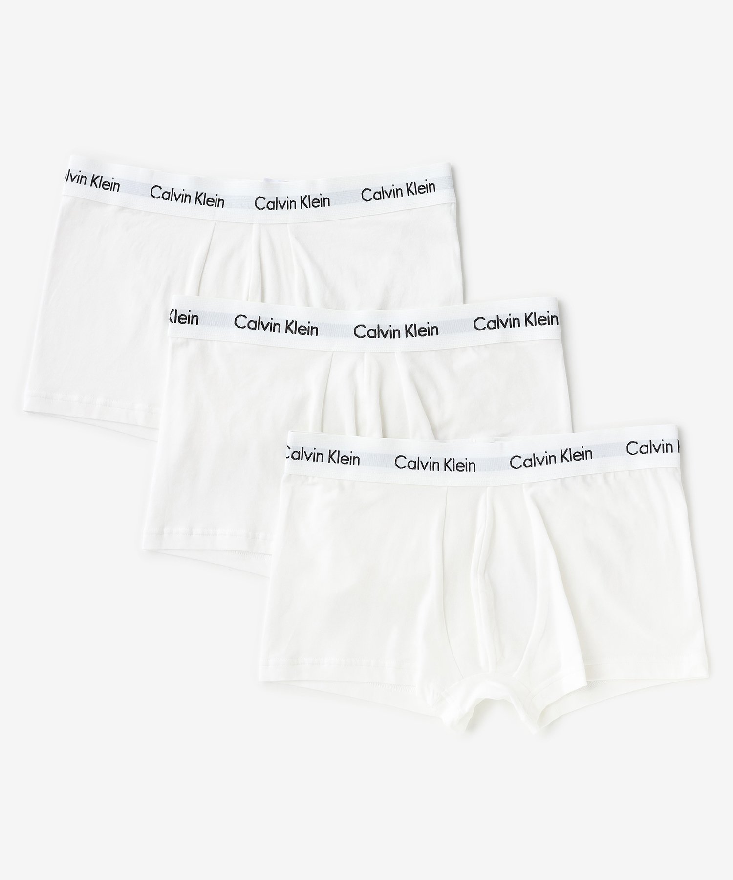 【カルバンクライン/Calvin Klein / MEN】の【公式ショップ】 カルバンクライン Low Rise Trunk 3pk Calvin Klein Underwear U2664 インテリア・キッズ・メンズ・レディースファッション・服の通販 founy(ファニー) 　ファッション　Fashion　メンズファッション　Men's Style Online　アンダー　Under　ストレッチ　Stretch　フィット　Fit　WHITE|ID: prp329100004526298 ipo3291000000032533119