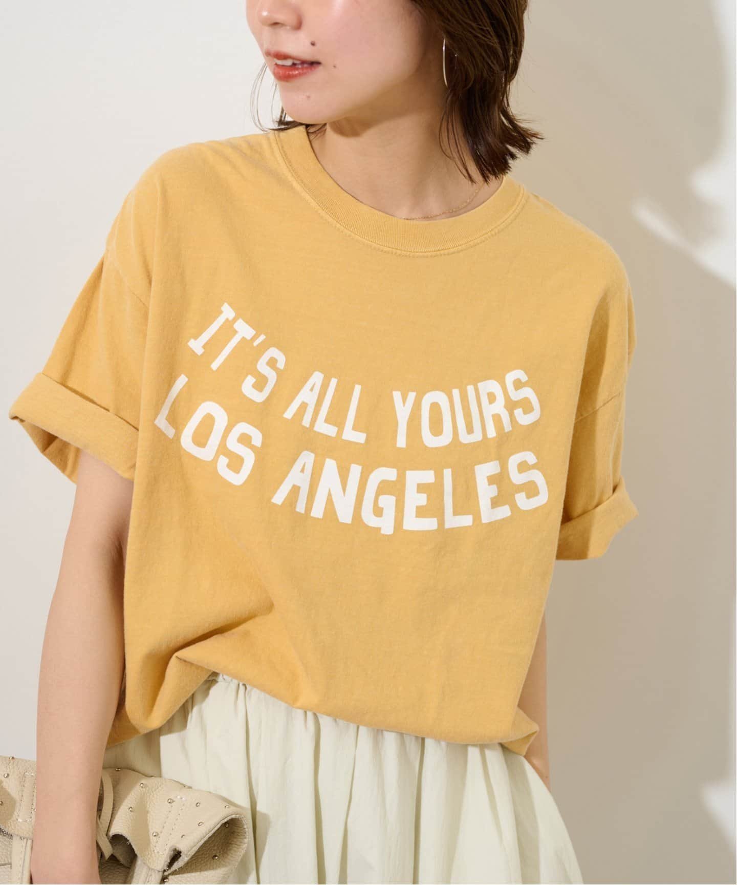 【ジャーナルスタンダード レリューム/JOURNAL STANDARD relume】の【THE DAY ON THE BEACH】カットオフTシャツ インテリア・キッズ・メンズ・レディースファッション・服の通販 founy(ファニー) 　ファッション　Fashion　レディースファッション　Fashion for Women　トップス・カットソー　Cut & Sew Tops　シャツ・ブラウス・オフィスカジュアル　Elegant Blouses & Button-Ups　ロングTシャツ・Tシャツ　Longline T-Shirts & Tees　2025年　2025　2025春夏・S/S　Spring/Summer 2025 SS25　カットオフ　Cut-Off Design　カリフォルニア　California, Cali Style　コレクション　Collection, Seasonal Line　シンプル　Simple, Minimal　ビーチ　Beach, Seaside　モダン　Modern, Contemporary　リラックス　Relax, Relaxed Fit　A/W・秋冬　Autumn/Winter　マスタード B|ID: prp329100004526302 ipo3291000000033584114