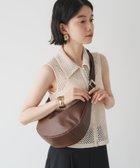 【ラシット/russet】のショルダー人気NO.1 【名品】ソフトレザーラウンドショルダーバッグ ダークブラウン|ID: prp329100004526315 ipo3291000000032011297