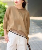 【ジャーナルスタンダード レリューム/JOURNAL STANDARD relume】の《追加》OEコットンワイドプルオーバー ベージュ|ID: prp329100004526316 ipo3291000000033547321