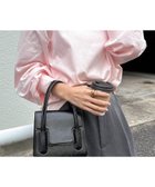 【アンドミー/andme】の無地 ボーダー コットン ボリューム袖 Tシャツ ライトピンク|ID: prp329100004526343 ipo3291000000033594637