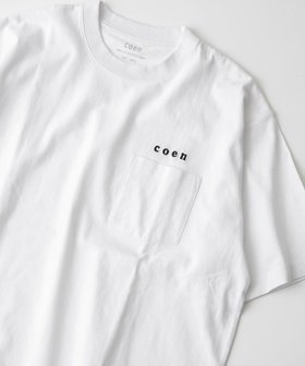 【コーエン/COEN】のUSAコットンコーエンロゴ刺繍Tシャツ 人気、トレンドファッション・服の通販 founy(ファニー) ファッション Fashion レディースファッション WOMEN トップス・カットソー Tops/Tshirt シャツ/ブラウス Shirts/Blouses ロング / Tシャツ T-Shirts シンプル Simple トレンド Trend パッチ Patch ベーシック Basic ボーダー Border ポケット Pocket リラックス Relax 半袖 Short Sleeve 夏 Summer 定番 Standard 春 Spring S/S・春夏 Ss・Spring/Summer 無地 Plain Color |ID:prp329100004526353