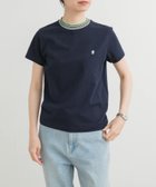 【アーバンリサーチ ドアーズ/URBAN RESEARCH DOORS】のGYMPHLEX KNIT-LINE T-SHIRTS 人気、トレンドファッション・服の通販 founy(ファニー) ファッション Fashion レディースファッション Fashion for Women トップス・カットソー Cut & Sew Tops ニット Knit Tops & Sweaters シャツ・ブラウス・オフィスカジュアル Elegant Blouses & Button-Ups ロングTシャツ・Tシャツ Longline T-Shirts & Tees 2025年 2025 2025春夏・S/S Spring/Summer 2025 SS25 スポーツ Sports, Activewear 夏 Summer S/S・春夏 SS, Spring/Summer, Warm Season thumbnail NAVY|ID: prp329100004526363 ipo3291000000033199063