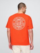 【ギャップ/GAP】のGAPワールドロゴTシャツ 人気、トレンドファッション・服の通販 founy(ファニー) ファッション Fashion レディースファッション WOMEN トップス・カットソー Tops/Tshirt シャツ/ブラウス Shirts/Blouses ロング / Tシャツ T-Shirts ショート Short スリーブ Sleeve デニム Denim フォルム Form プリント Print thumbnail BLAZE|ID: prp329100004526370 ipo3291000000032011521